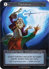 Telekinesis (Foil) - Alpha - Sorcery: Contested Realm card