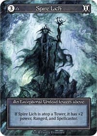 Spire Lich (Foil) - Alpha - Sorcery: Contested Realm card