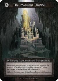 The Immortal Throne - Alpha - Sorcery: Contested Realm card