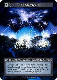 Thunderstorm - Alpha - Sorcery: Contested Realm card