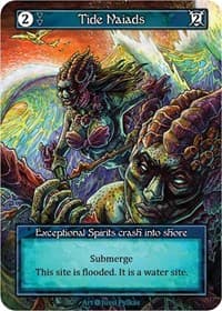 Tide Naiads (Foil) - Alpha - Sorcery: Contested Realm card