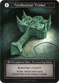 Torshammar Trinket (Foil) - Alpha - Sorcery: Contested Realm card