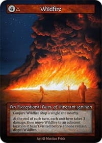 Wildfire - Alpha - Sorcery: Contested Realm card