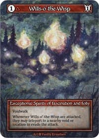 Wills-o'-the-Wisp (Foil) - Alpha - Sorcery: Contested Realm card