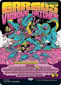 Gargos, Vicious Watcher - Secret Lair Drop Series - Magic: The Gathering card
