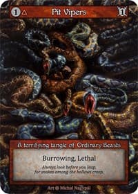 Pit Vipers - Alpha - Sorcery: Contested Realm card