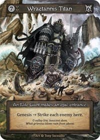 Wraetannis Titan - Alpha - Sorcery: Contested Realm card