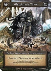 Wraetannis Titan (Preconstructed Deck) - Alpha - Sorcery: Contested Realm card