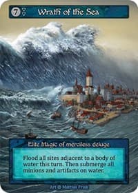 Wrath of the Sea - Alpha - Sorcery: Contested Realm card