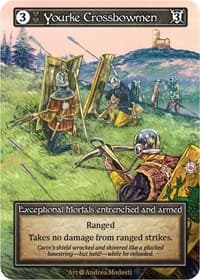 Yourke Crossbowmen (Foil) - Alpha - Sorcery: Contested Realm card