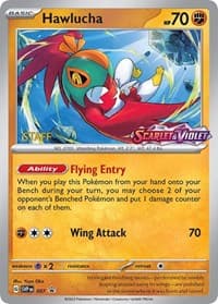 Hawlucha - 007 (Prerelease) [Staff] - SV: Scarlet & Violet Promo Cards - Pokemon card