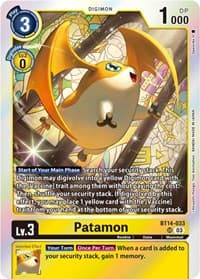 Patamon - Blast Ace - Digimon Card Game card