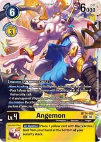 Angemon - Blast Ace - Digimon Card Game card