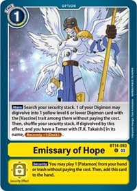 Emissary of Hope - Blast Ace - Digimon Card Game card