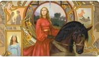 Secret Lair Spookydrop 2023: Buttercup, Provincial Princess Standard Gaming Playmat for Magic: The Gathering - Ultra Pro Playmats - Playmats card
