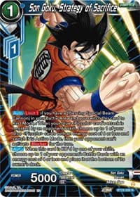 Son Goku, Strategy of Sacrifice - Perfect Combination - Dragon Ball Super: Masters card