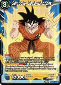 Son Goku, Savior Emotions - Perfect Combination - Dragon Ball Super: Masters card