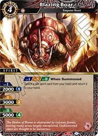 Blazing Boar (Sealed Event Promotion Pack) - Battle Spirits Saga Promo Cards - Battle Spirits Saga card