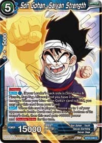 Son Gohan, Saiyan Strength - Perfect Combination - Dragon Ball Super: Masters card