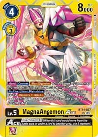 MagnaAngemon ACE - Blast Ace - Digimon Card Game card