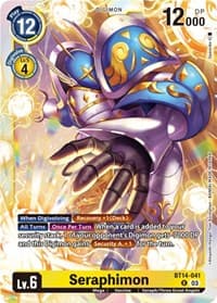 Seraphimon - Blast Ace - Digimon Card Game card