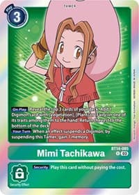 Mimi Tachikawa - Blast Ace - Digimon Card Game card