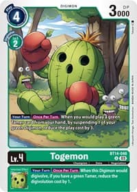 Togemon - Blast Ace - Digimon Card Game card