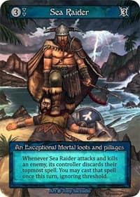 Sea Raider - Beta - Sorcery: Contested Realm card