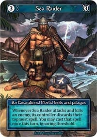 Sea Raider (Foil) - Beta - Sorcery: Contested Realm card