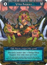 Yokai Kappas (Foil) - Beta - Sorcery: Contested Realm card