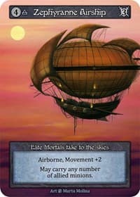 Zephyranne Airship - Beta - Sorcery: Contested Realm card
