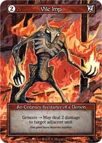 Vile Imp (Foil) - Beta - Sorcery: Contested Realm card