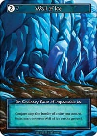 Wall of Ice (Foil) - Beta - Sorcery: Contested Realm card