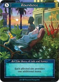 Abundance (Foil) - Beta - Sorcery: Contested Realm card