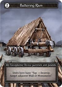 Battering Ram (Foil) - Beta - Sorcery: Contested Realm card