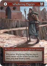 Wayfaring Pilgrim (Foil) - Beta - Sorcery: Contested Realm card