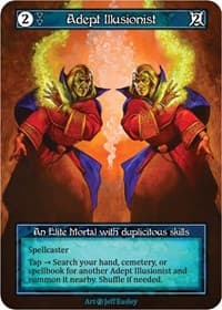 Adept Illusionist (Foil) - Beta - Sorcery: Contested Realm card