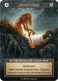 Wicked Witch (Foil) - Beta - Sorcery: Contested Realm card