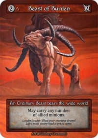 Beast of Burden - Beta - Sorcery: Contested Realm card