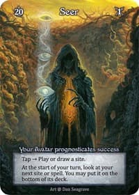 Seer - Beta - Sorcery: Contested Realm card