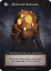 All-terrain Vestments - Beta - Sorcery: Contested Realm card