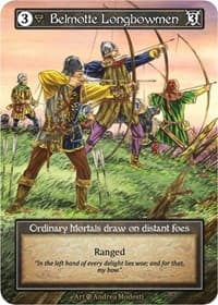 Belmotte Longbowmen (Foil) - Beta - Sorcery: Contested Realm card