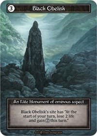 Black Obelisk (Foil) - Beta - Sorcery: Contested Realm card