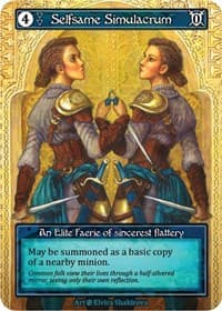 Selfsame Simulacrum (Foil) - Beta - Sorcery: Contested Realm card