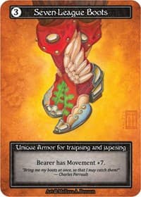 Seven-League Boots (Foil) - Beta - Sorcery: Contested Realm card
