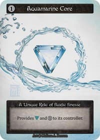 Aquamarine Core - Beta - Sorcery: Contested Realm card