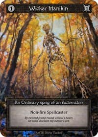 Wicker Manikin - Beta - Sorcery: Contested Realm card