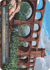 Aqueduct (Foil) - Beta - Sorcery: Contested Realm card