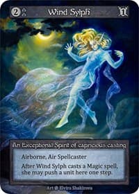 Wind Sylph - Beta - Sorcery: Contested Realm card