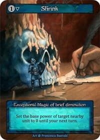 Shrink - Beta - Sorcery: Contested Realm card